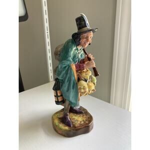 Royal Doulton Figurine "The Mask Seller" HN 2103, 8.5” H Handcrafted in England